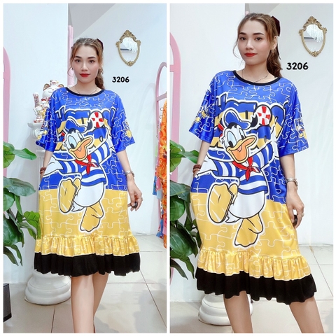 Đầm Bèo Nữ Big Size - DB3206