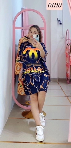 Đầm Suông Nữ Big Size XL - D1111