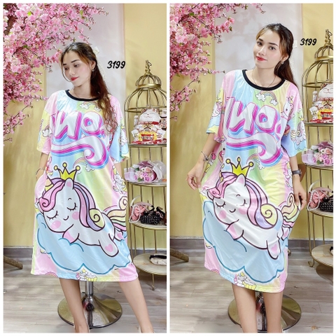 Đầm Suông Nữ Big Size 2XL - 65D3199