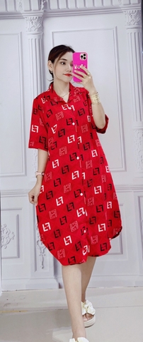 Đầm Suông Nữ Big Size - D0003