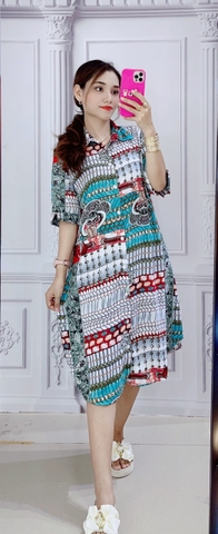 Đầm Suông Nữ Big Size - D0004