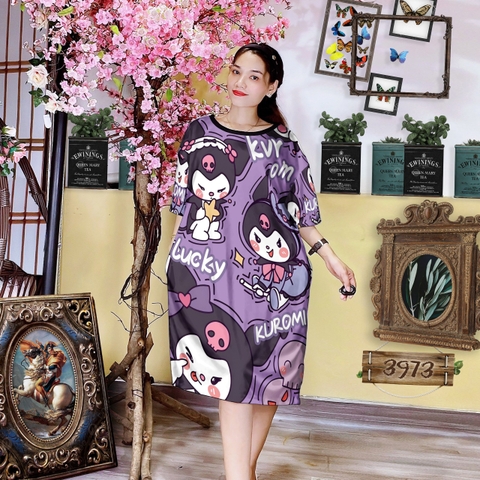 Đầm Suông Nữ Big Size XL - D3973