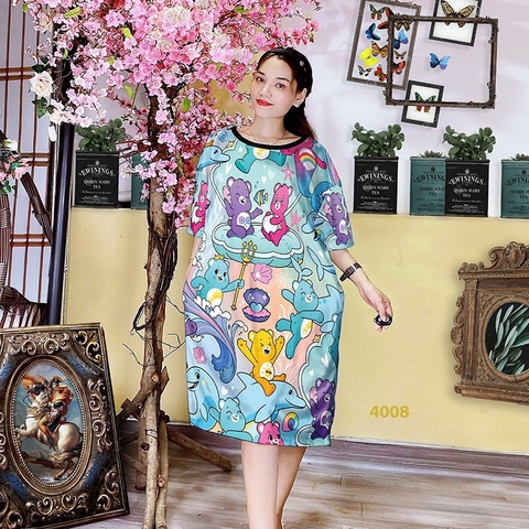 Đầm Suông Nữ Big Size XL - D4008