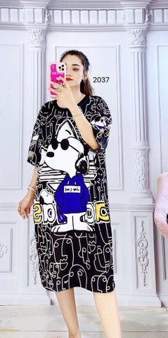 Đầm Suông Nữ Big Size XL - D2037