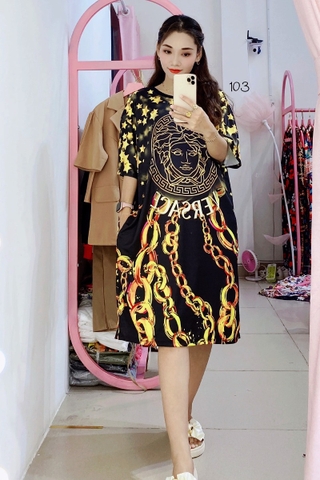 Đầm Suông Nữ Big Size XL - 95D103