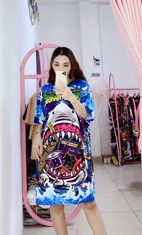 Đầm Suông Nữ Big Size XL - D006
