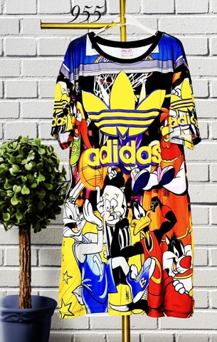 Đầm Suông Nữ Big Size XL - D955