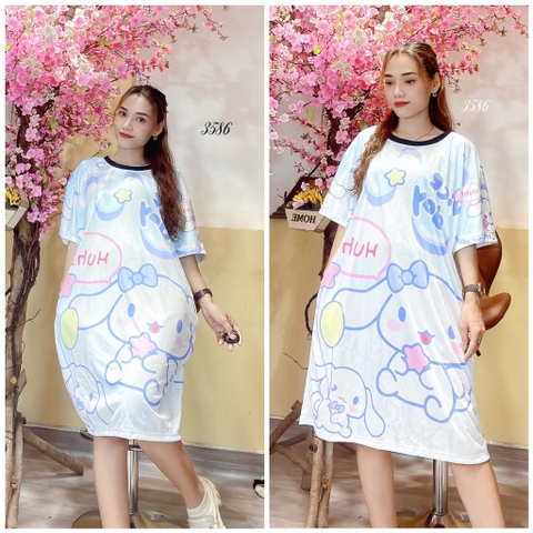 Đầm Suông Nữ Big Size XL - D3586