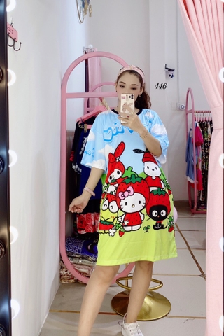 Đầm Suông Nữ Big Size XL - D446
