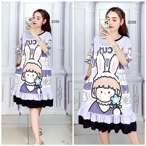 Đầm Bèo Nữ Big Size - DB3255
