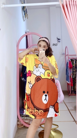 Đầm Suông Nữ Big Size XL - D985