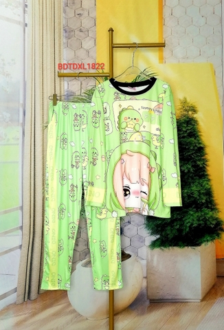 Bộ Quần Dài, Tay Dài Big Size - BDTDXL1822