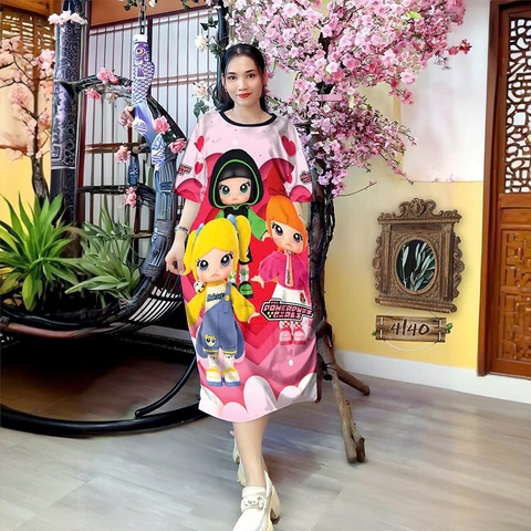 Đầm Suông Nữ Big Size XL - DD4140
