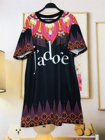 Đầm Suông Nữ Big Size XL - D1208