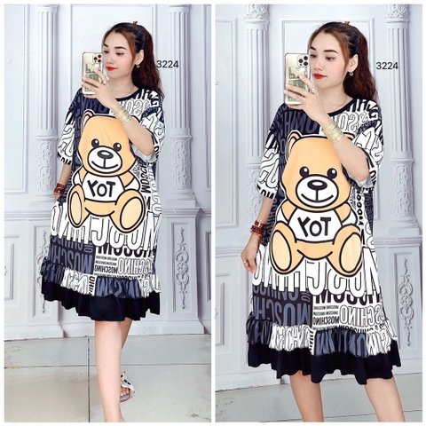 Đầm Bèo Nữ Big Size - DB3224