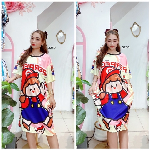 Đầm Suông Nữ Big Size XL - D3250
