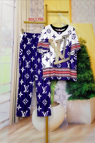 Bộ Quần Dài, Tay Ngắn XL - BDL 1706