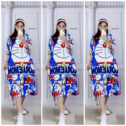 Đầm Suông Nữ Big Size 2XL - 65D2135