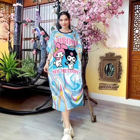 Đầm Suông Nữ Big Size XL - DD4207