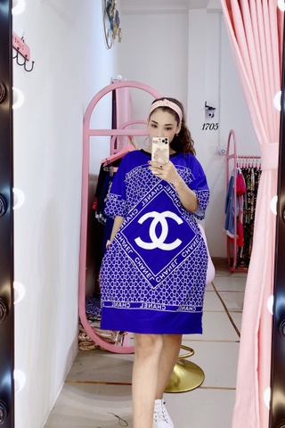 Đầm Suông Nữ Big Size XL - D1705