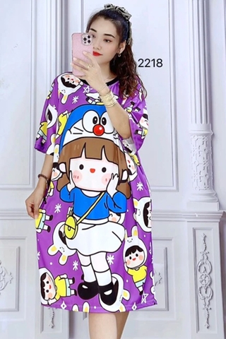 Đầm Suông Nữ Big Size XL - D2218