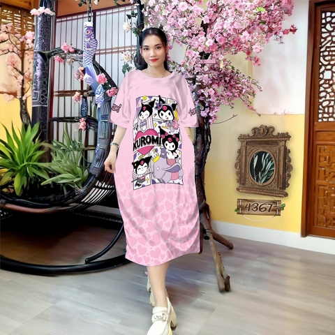 Đầm Suông Nữ Big Size XL - DD4367