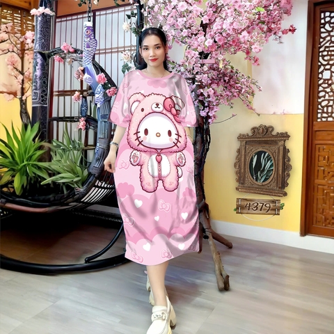 Đầm Suông Nữ Big Size XL - DD4379