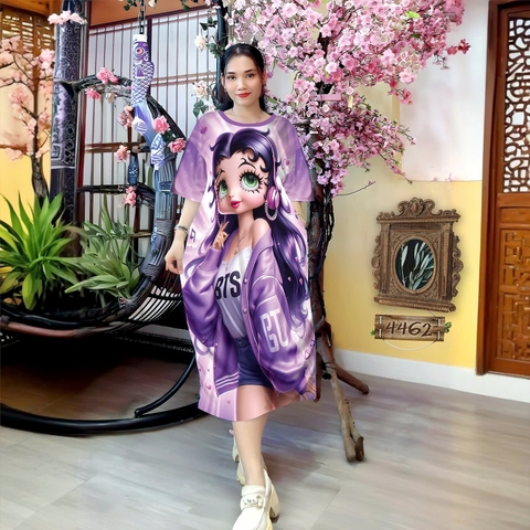 Đầm Suông Nữ Big Size XL - DD4462