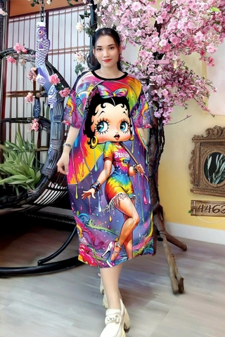 Đầm Suông Nữ Big Size XL - DD4463