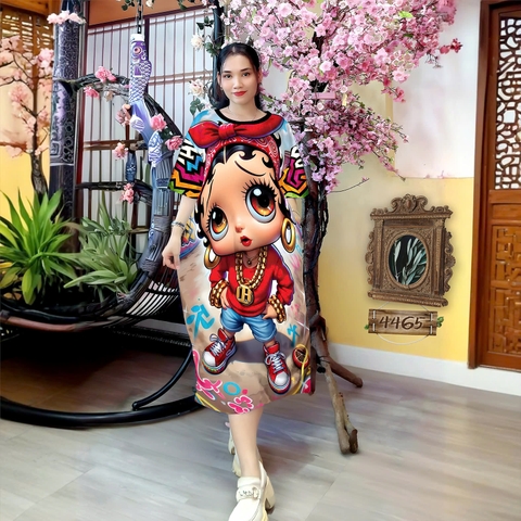 Đầm Suông Nữ Big Size XL - DD4465