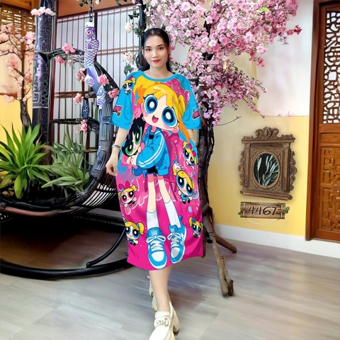 Đầm Suông Nữ Big Size 3XL - D3XL4467