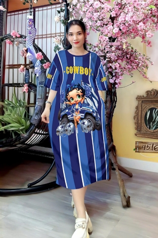 Đầm Suông Nữ Big Size 3XL - D3XL4516