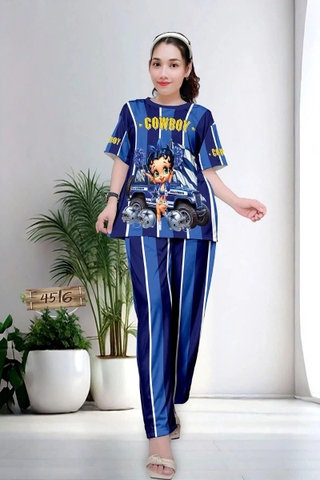Bộ Quần Dài, Tay Ngắn XL - BDL4516