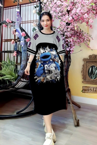 Đầm Suông Nữ Big Size XL - DD4517