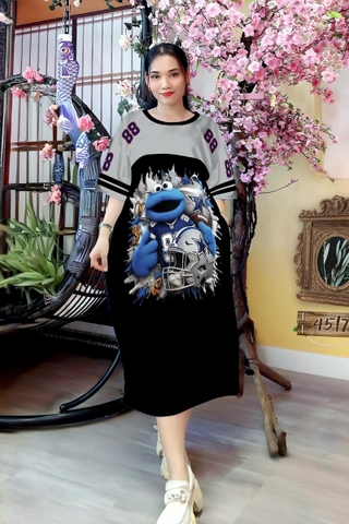 Đầm Suông Nữ Big Size 3XL - D3XL4517
