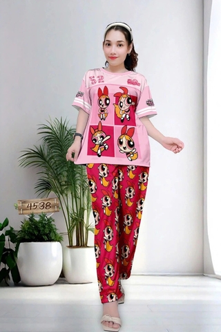 Bộ Quần Dài, Tay Ngắn XL - BDL4538