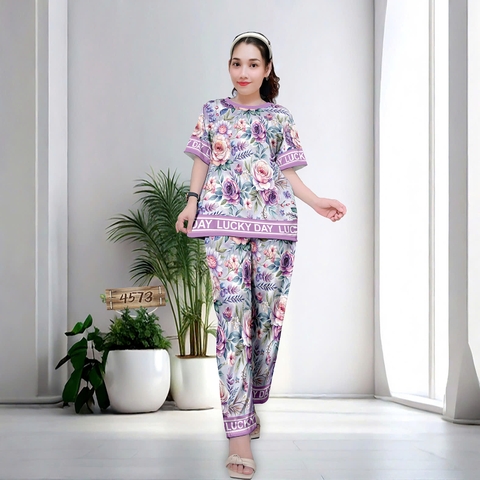 Bộ Quần Dài, Tay Ngắn XL - BDL4573