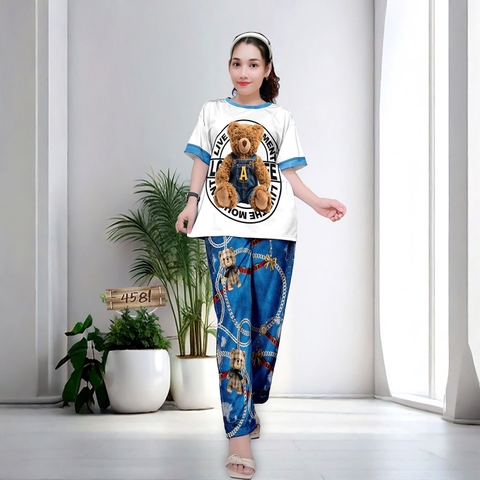 Bộ Quần Dài, Tay Ngắn L - BDN4581