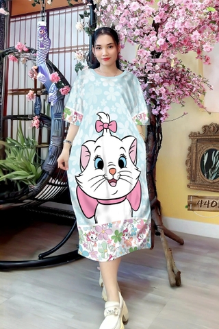 Đầm Suông Nữ Big Size 2XL - 65D4401