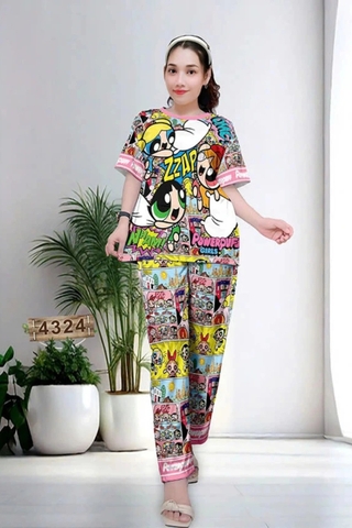 Bộ Quần Dài, Tay Ngắn 3XL - BDL3XL4324