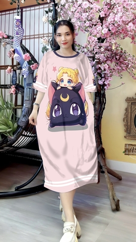 Đầm Suông Nữ Big Size XL - DD4536