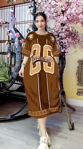 Đầm Suông Nữ Big Size XL - DD4395