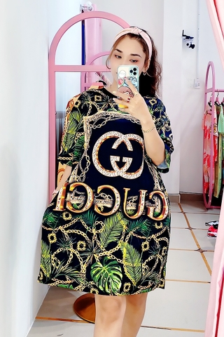 Đầm Suông Nữ Big Size XL - D1602