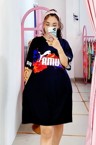 Đầm Suông Nữ Big Size XL - D642