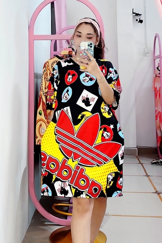 Đầm Suông Nữ Big Size XL - D1004