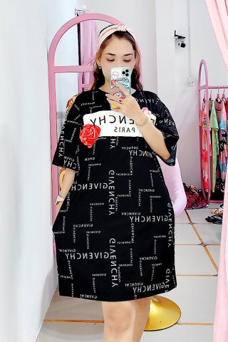 Đầm Suông Nữ Big Size XL - D652