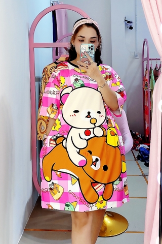 Đầm Suông Nữ Big Size XL - D1067