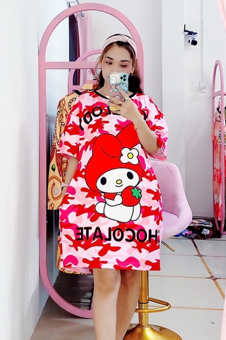 Đầm Suông Nữ Big Size XL - D686