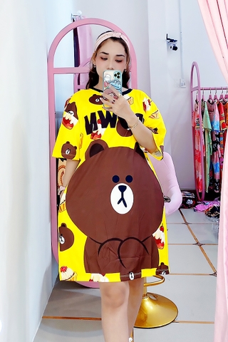Đầm Suông Nữ Big Size XL - D707