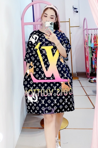 Đầm Suông Nữ Big Size XL - D974